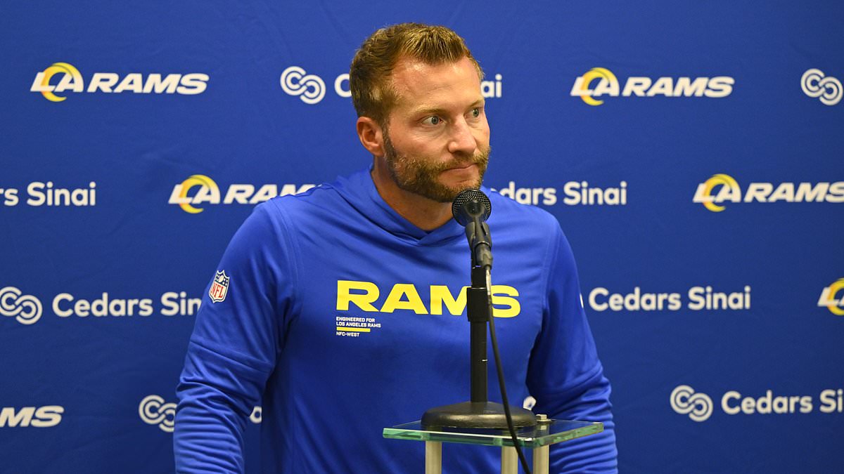Sean McVay says he tore plantar fascia in Week 2 win over Titans
