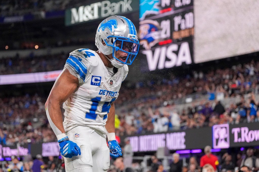 Lions rally past Ravens on MNF as St. Brown's hot-mic celebration draws attention