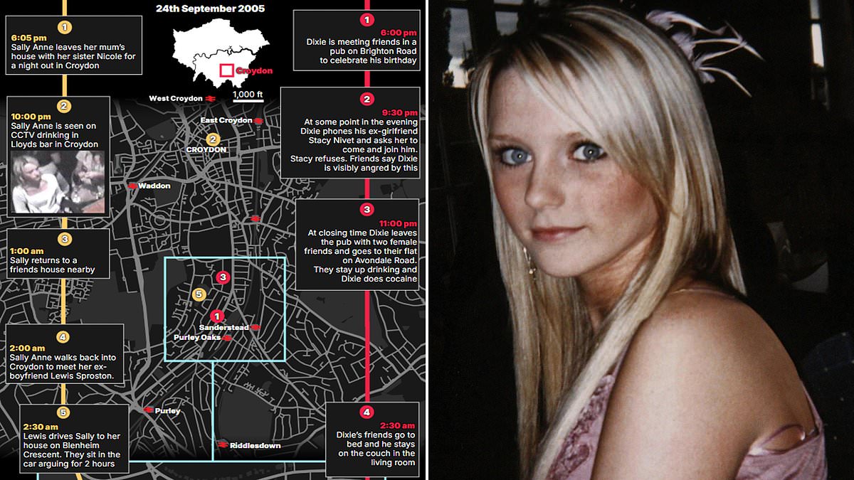 Twenty years on, Sally Anne Bowman murder examined as a killer evaded justice for years