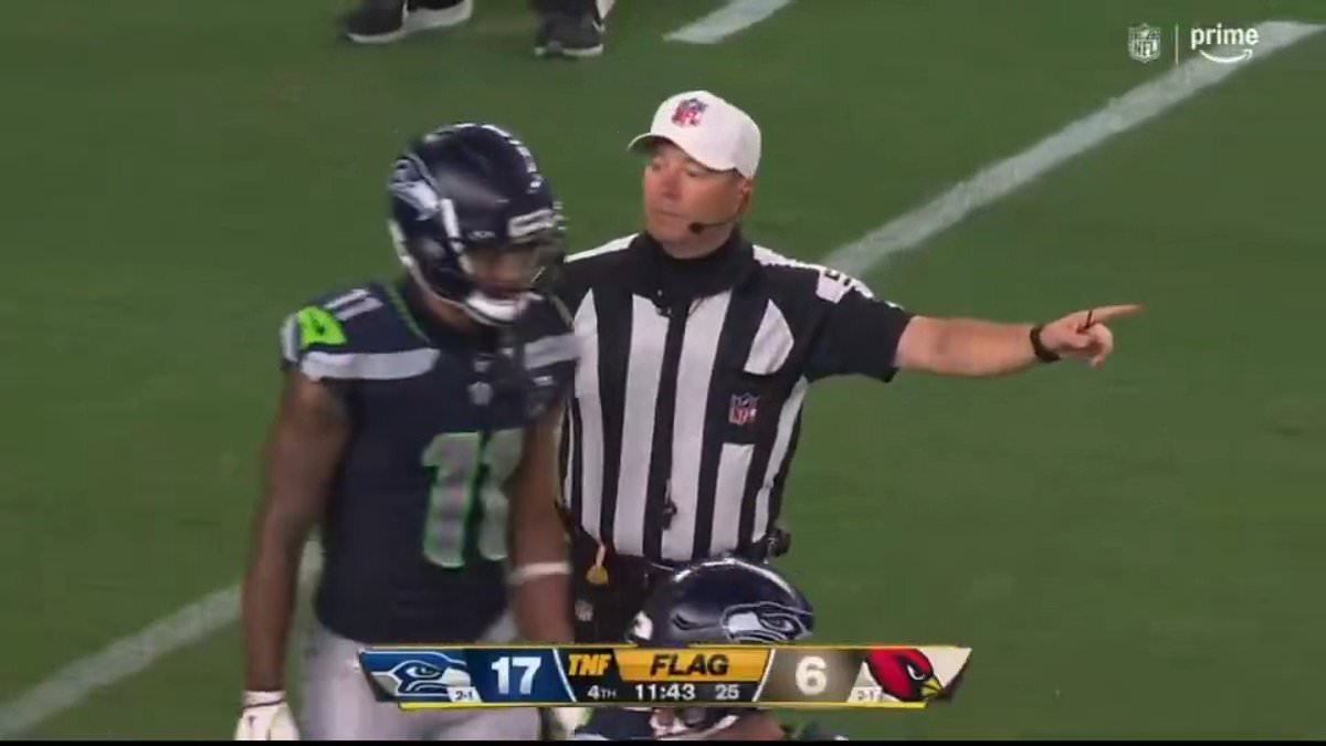 Seahawks edge Cardinals 23-20 on late field goal as Smith-Njigba’s hot-mic moment goes viral