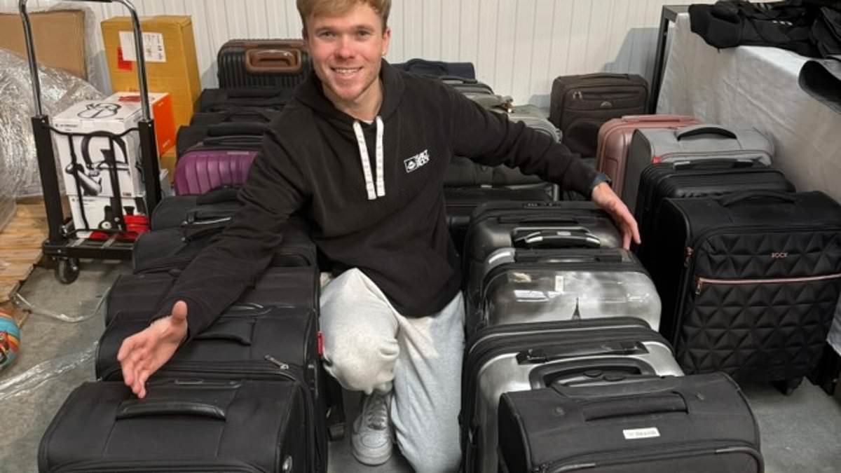 Content creator buys abandoned luggage, reveals surprising finds