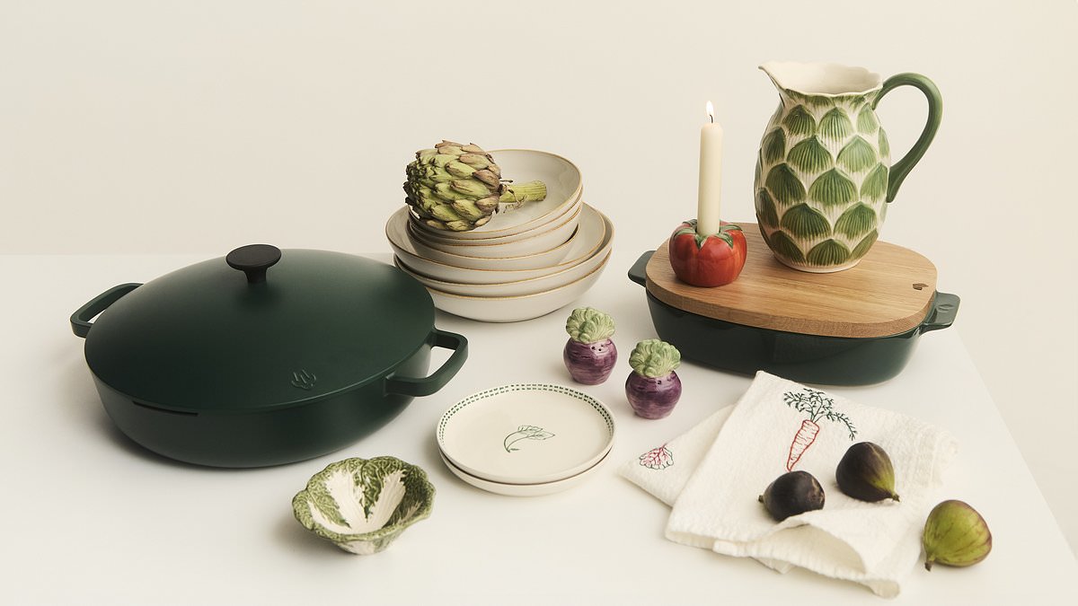 John Lewis x Deliciously Ella launches plant-inspired kitchenware collection