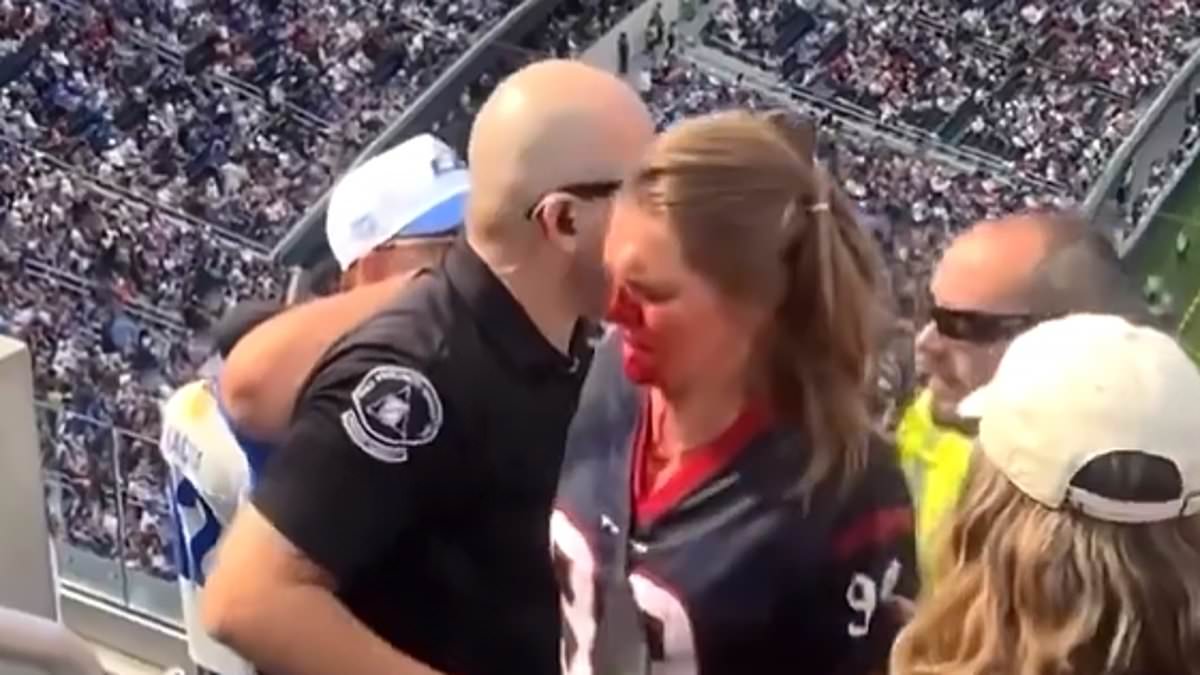 Bloodied Texans Fan Says She Will Sue After Brawl at SoFi Stadium