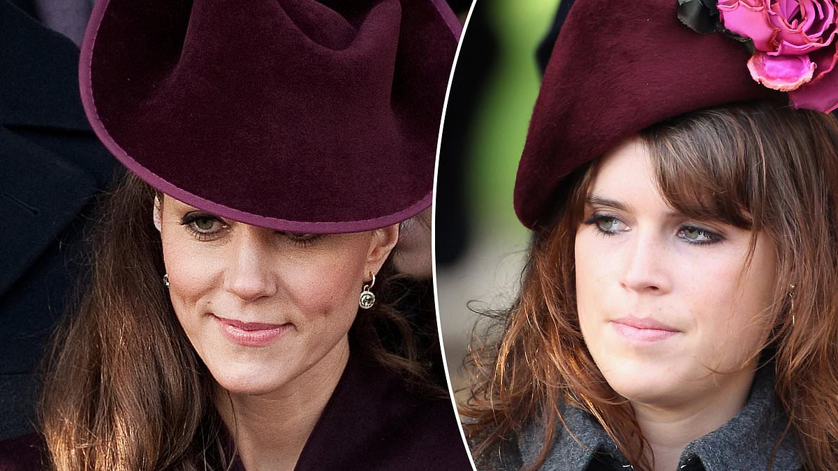 Princess Eugenie 'quietly wounded' Kate Middleton at first Sandringham Christmas, body language expert says