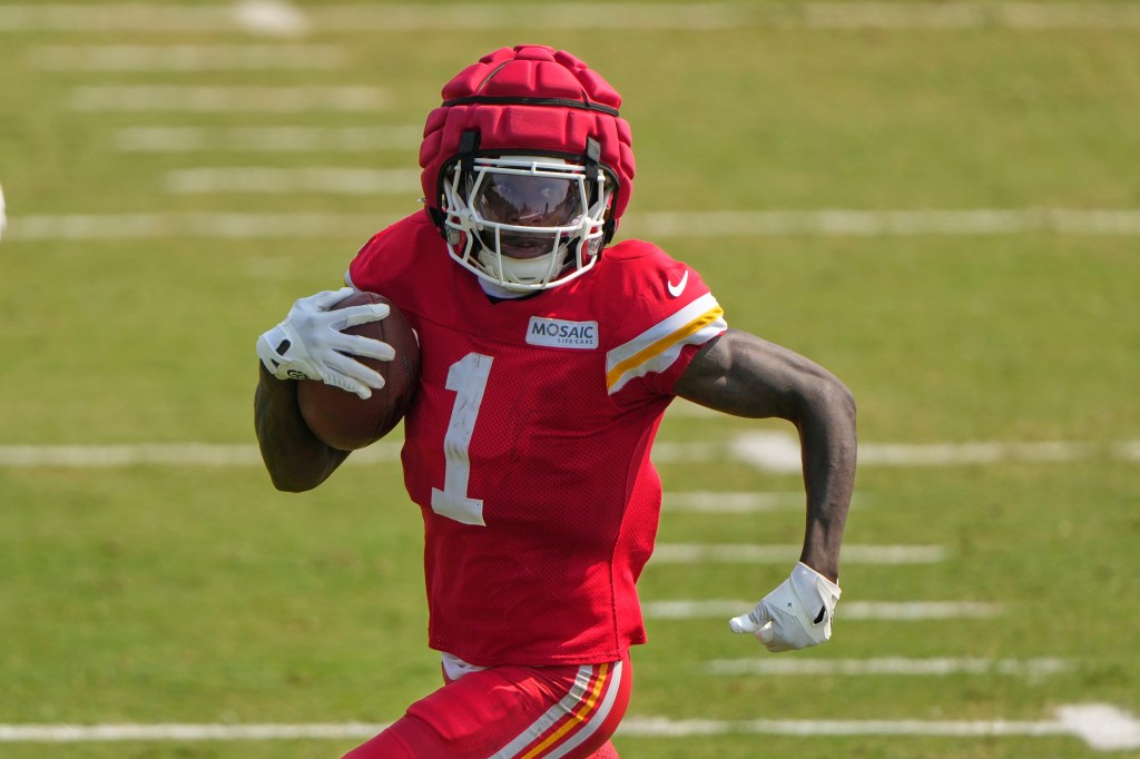 Worthy at Chiefs training camp