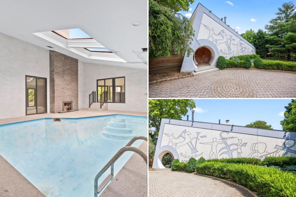 Egyptian‑inspired Staten Island mansion with indoor pool lists for $2.2 million