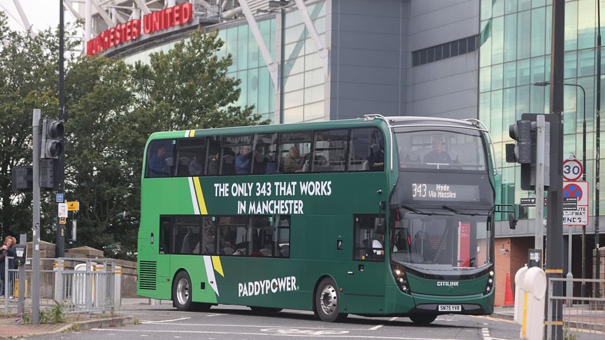 Paddy Power mocks Amorim with bus gag as United's woes deepen