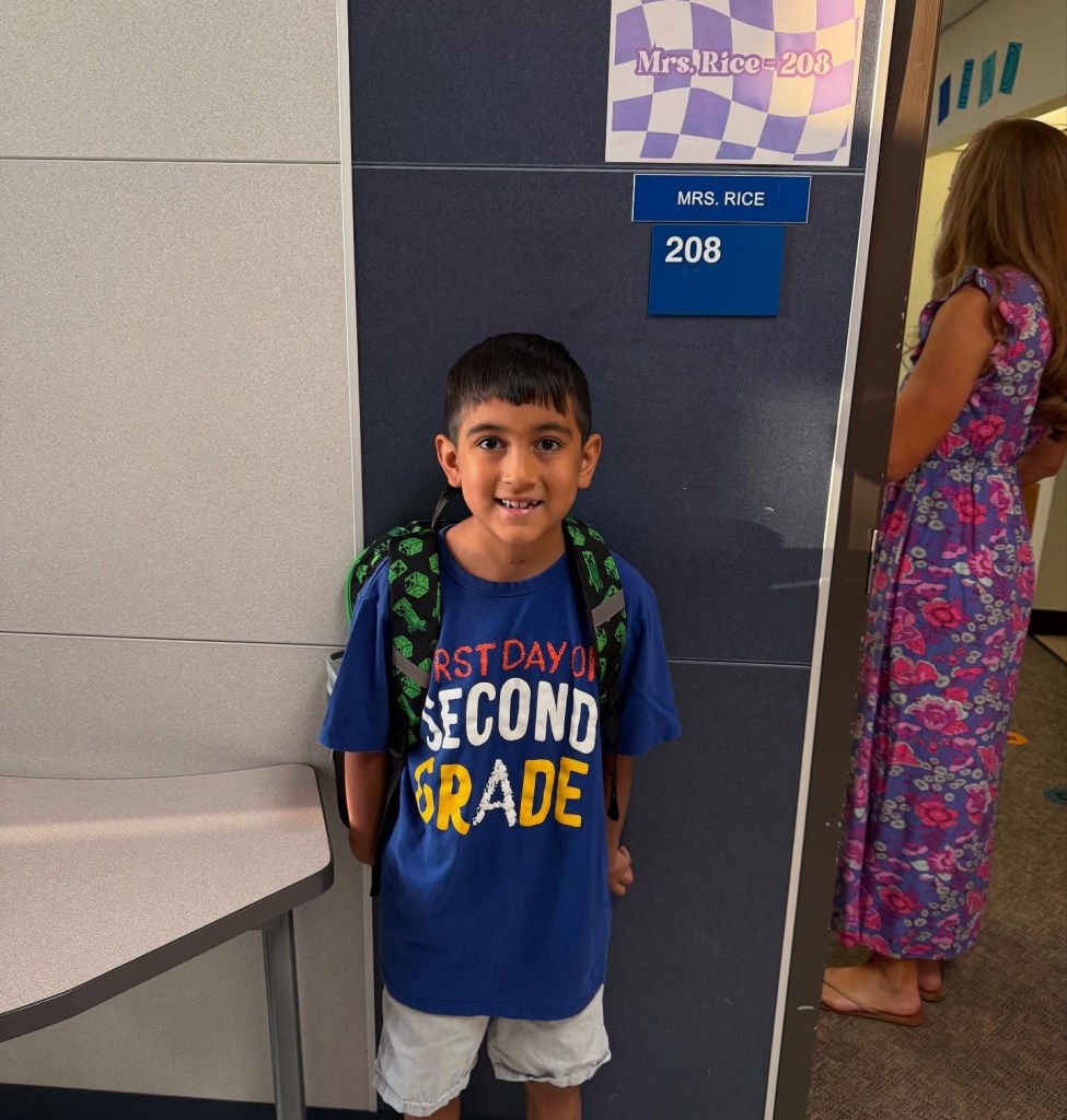 Witten Daniel celebrating his birthday after recovery