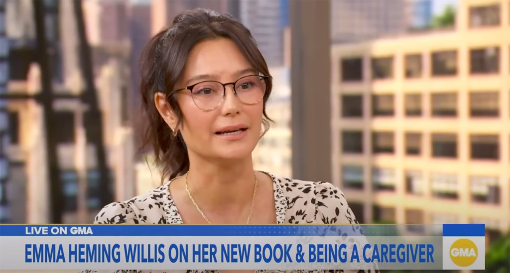 Emma Heming Willis with family