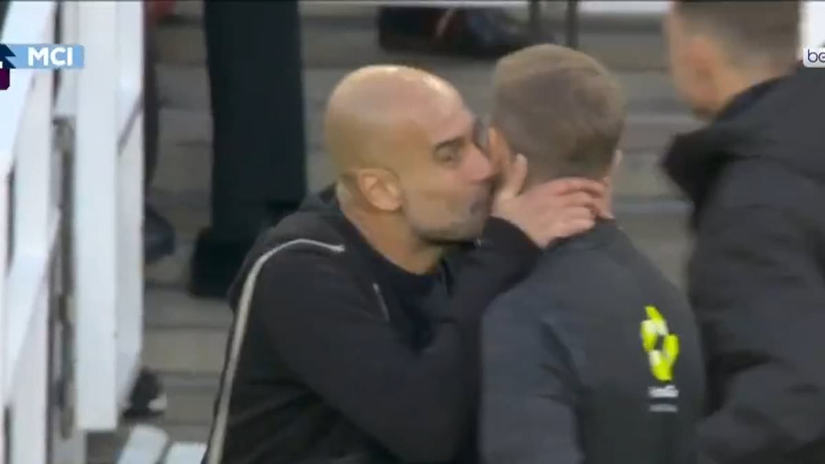 Arsenal deny City late as Martinelli rescues point after Guardiola kiss moment