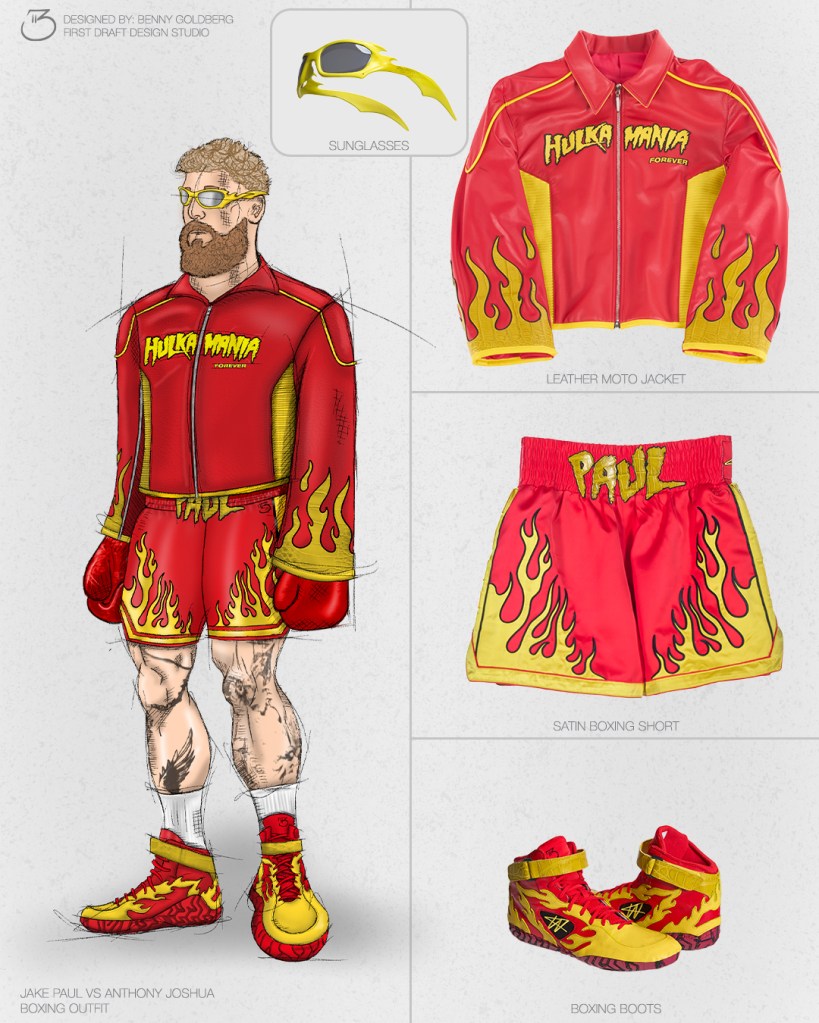 Benny Goldberg behind Jake Paul design