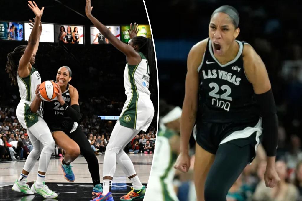 A’ja Wilson makes history with fourth WNBA MVP award