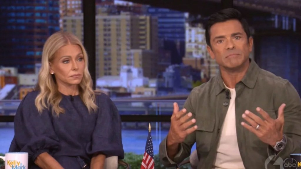 Kelly Ripa and Mark Consuelos make rare political statement after Jimmy Kimmel's ABC return