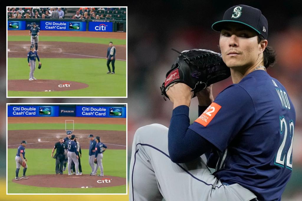 Mariners' Bryan Woo to undergo MRI for pec tightness amid tight AL West race