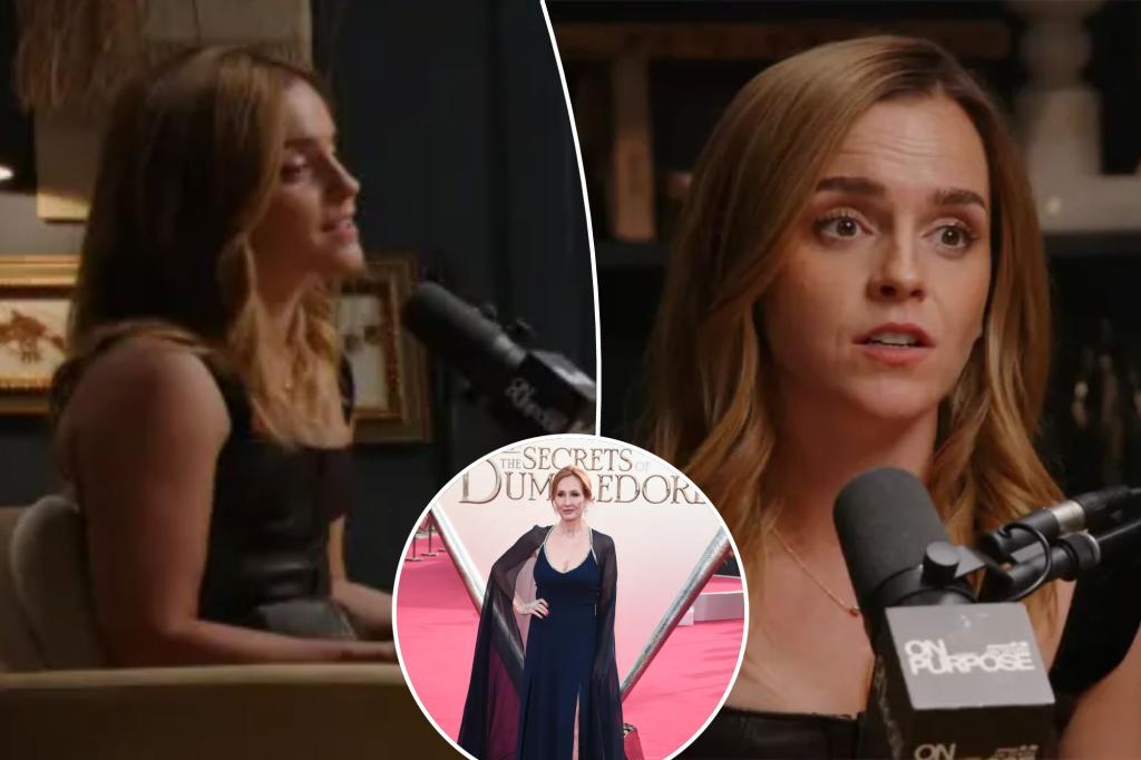 Emma Watson says she won’t cancel JK Rowling in new interview, citing enduring memories and a complex history