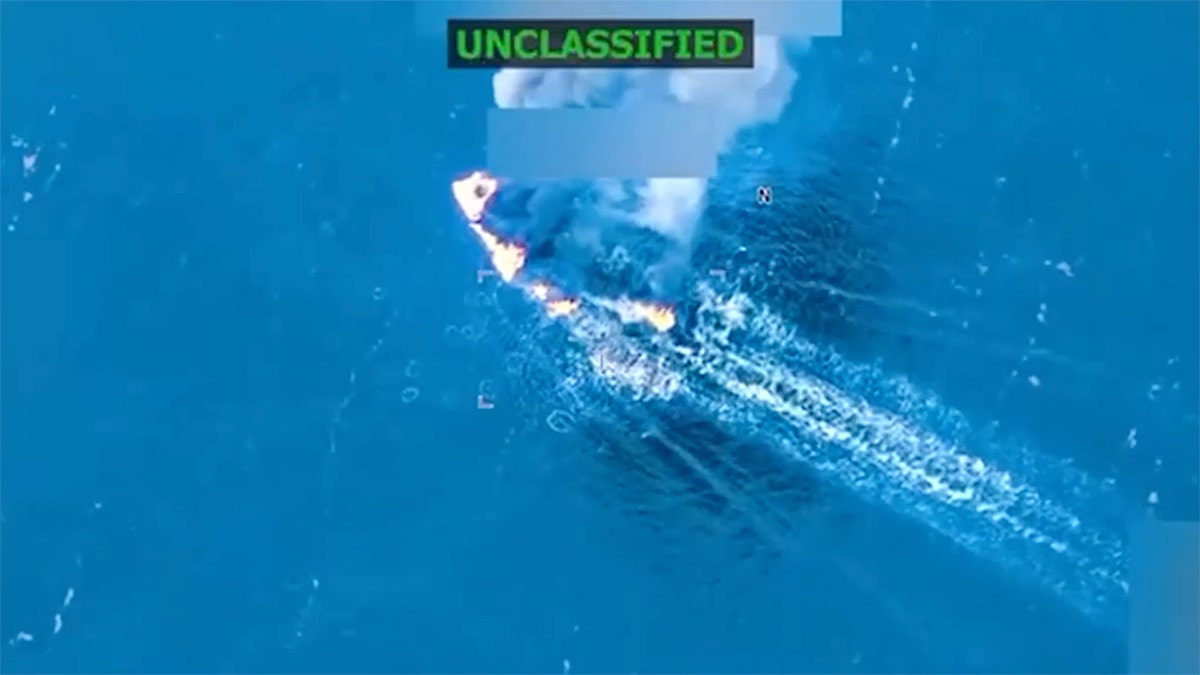 Trump says U.S. strikes drug-trafficking vessel in international waters, killing three