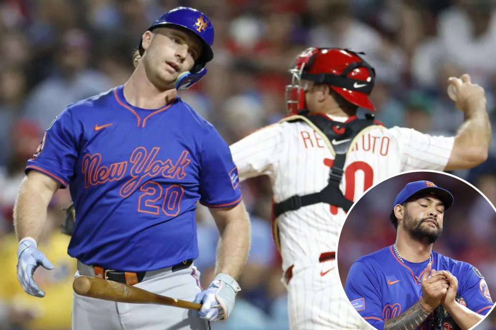 Mets’ hopes fade as Phillies roll to 9-3 win, widen NL East lead to nine games