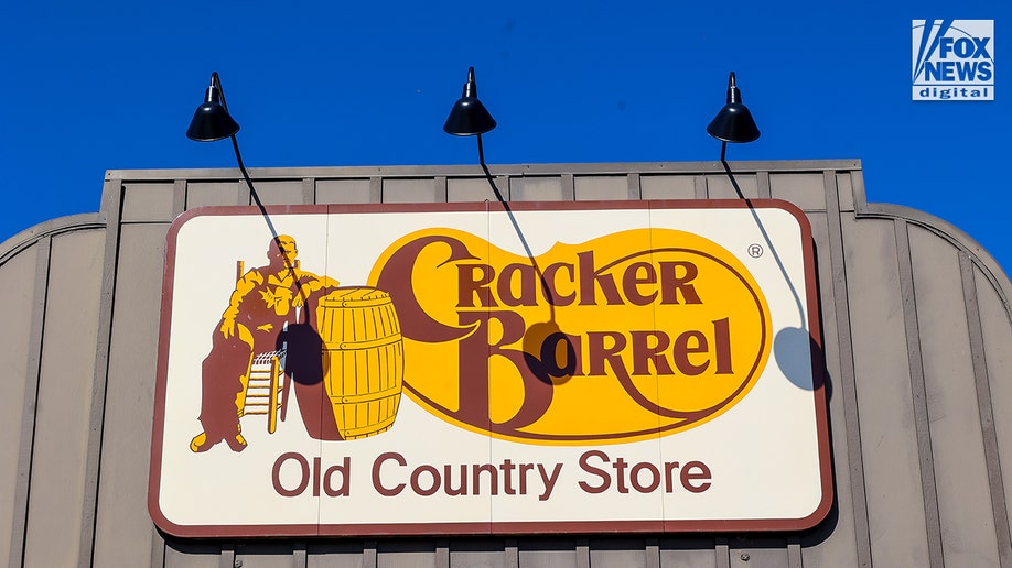Cracker Barrel’s classic ‘Old Timer’ logo, shown during coverage of the rebrand controversy