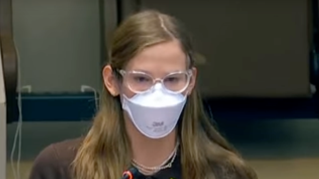 Violet Affleck Urges Global Leaders to Sustain Masks and Indoor Air Protections in UN Speech