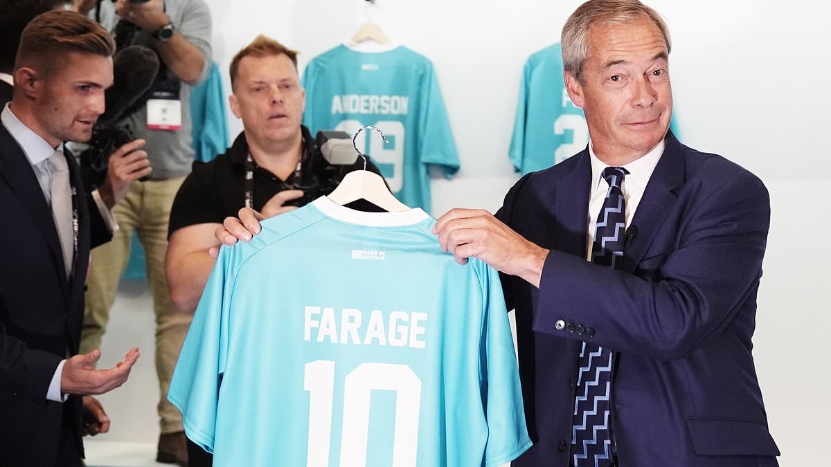 Grammar school U-turn over Reform UK 'Farage 10' shirt essay prize amid backlash