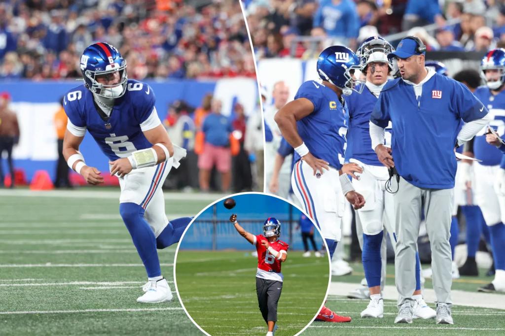 Giants Pivot to Jaxson Dart, Reworking Offense to Suit New Quarterback