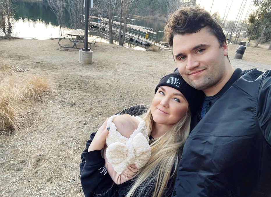 Charlie Erika Kirk seen undated