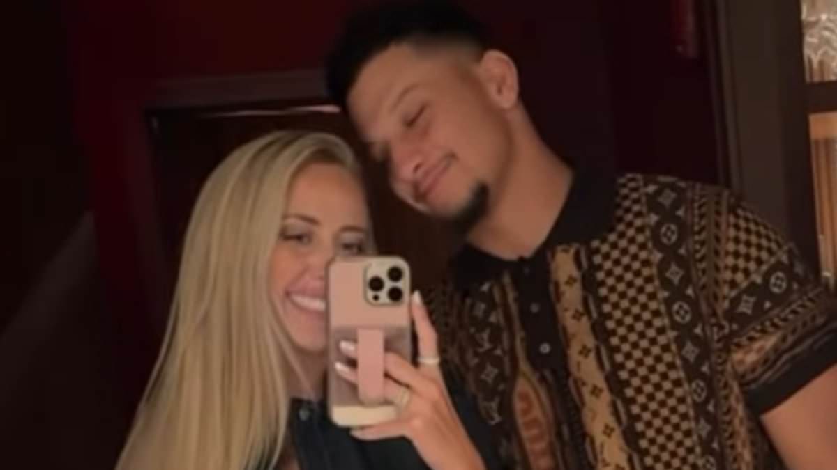 Patrick Mahomes, Brittany Mahomes enjoy date night at Prime 1587 steakhouse with Travis Kelce