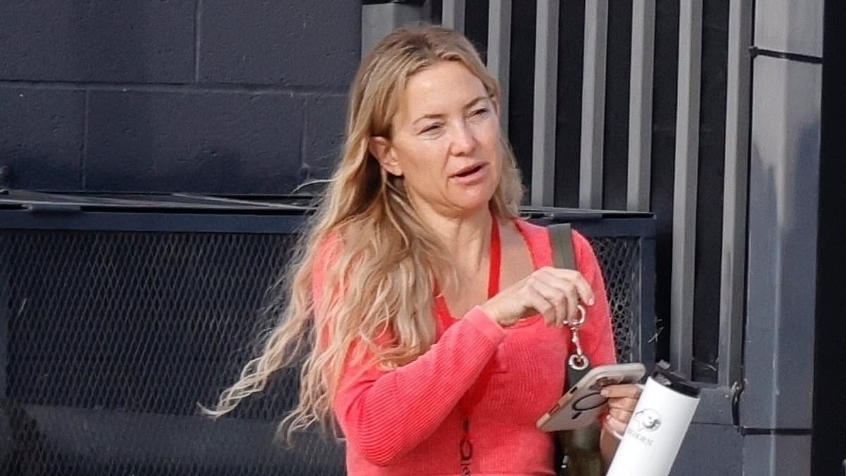 Kate Hudson steps out makeup-free after gym, shares family and music updates