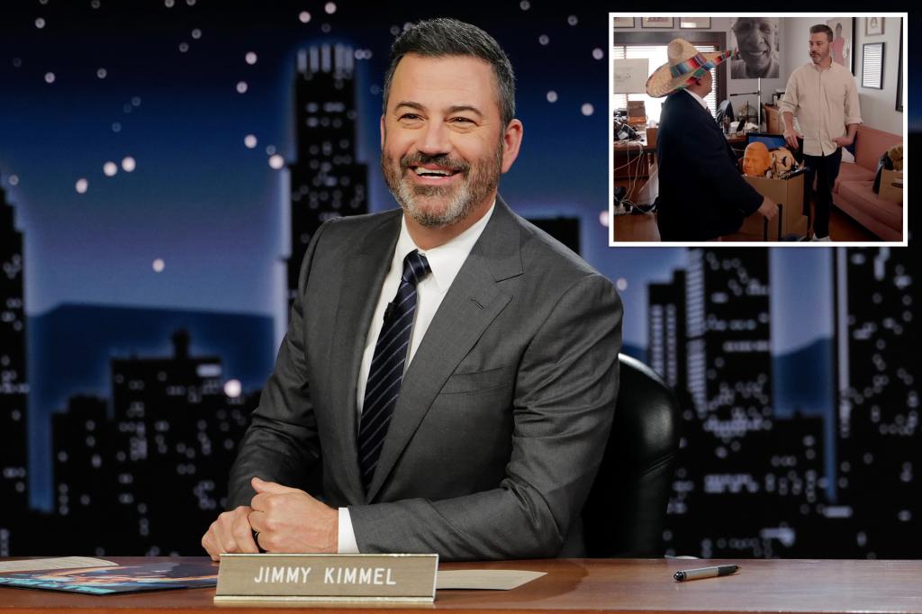 Jimmy Kimmel on stage