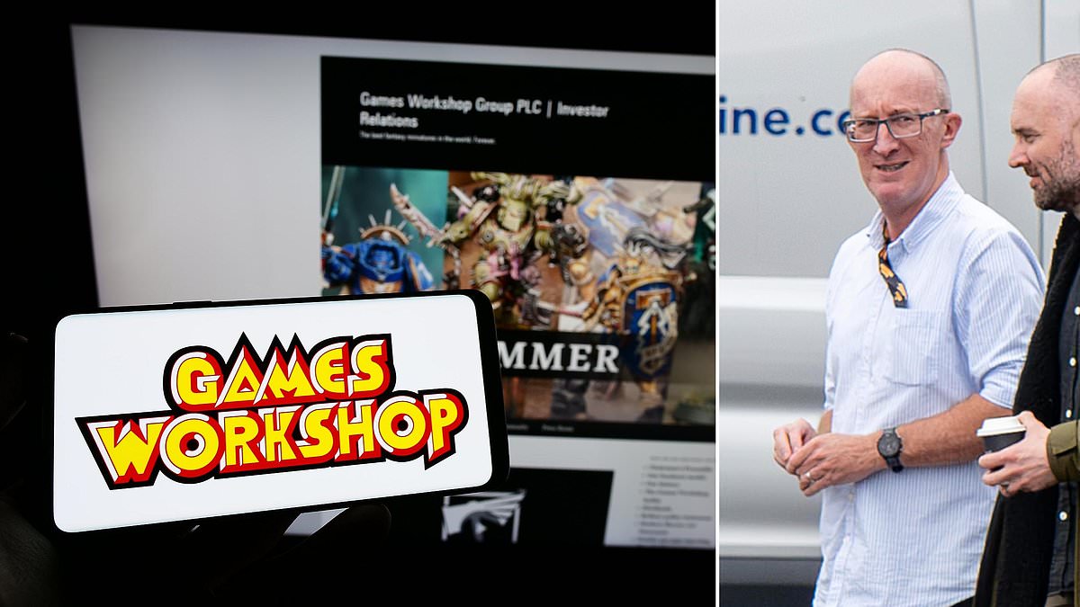 Boss behind Games Workshop's Warhammer boom revealed