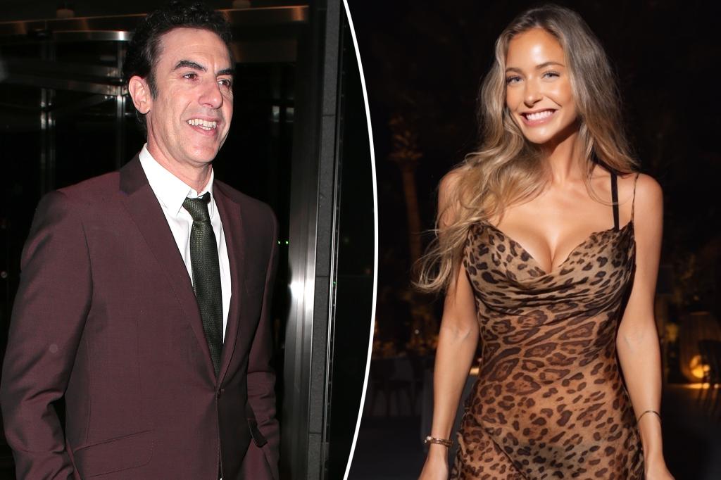 Sacha Baron Cohen seen dating Hannah Palmer after Isla Fisher divorce, reports say