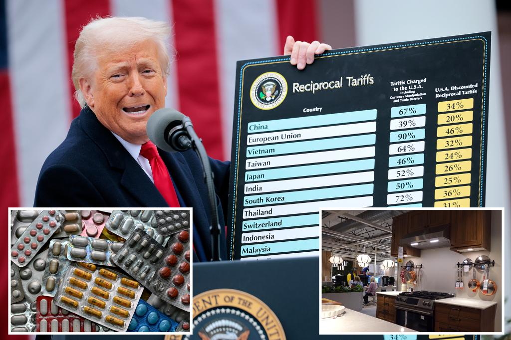 Trump unveils steep tariffs on drugs, furniture; prices may rise for Americans