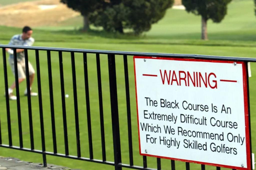 Bethpage Black sign removed for Ryder Cup grandstand; replicas will travel to Rockefeller Center