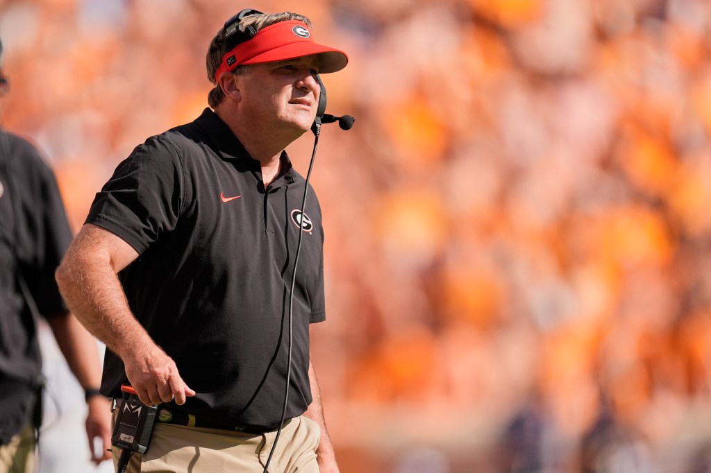 Georgia head coach Kirby Smart