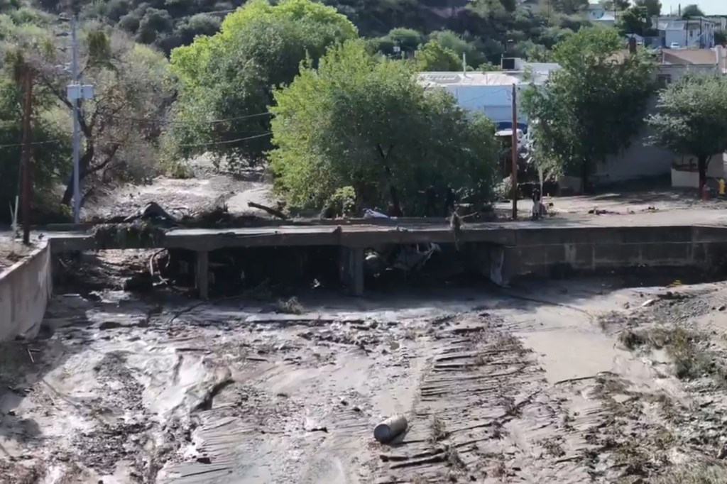 Four dead after severe Arizona floods strike Globe, a historic mining town