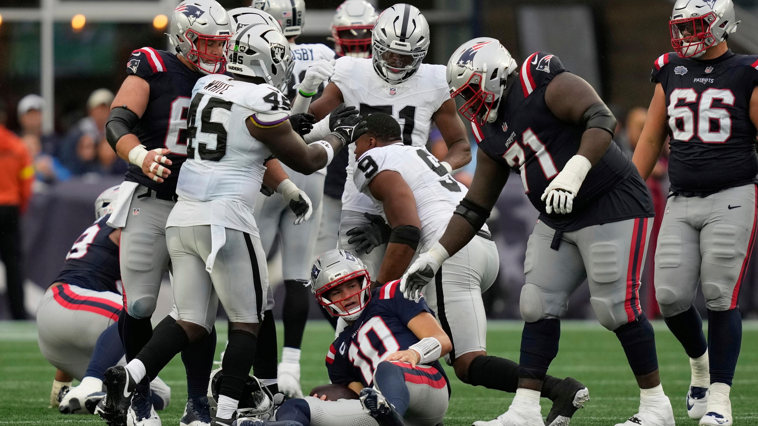 Raiders' Defense Shuts Down Patriots but Faces Major Test Against Chargers