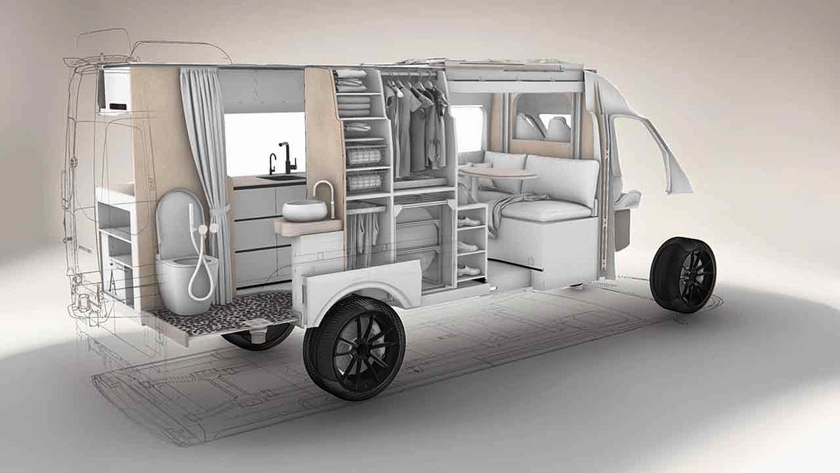 Robeta Ananya camper van mockup