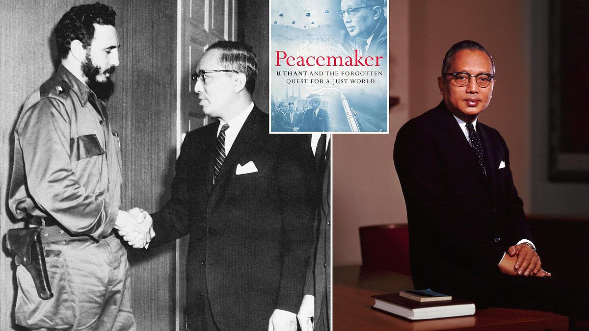 Peacemaker: Thant Myint-U’s portrait of U Thant and the Cold War’s quiet broker