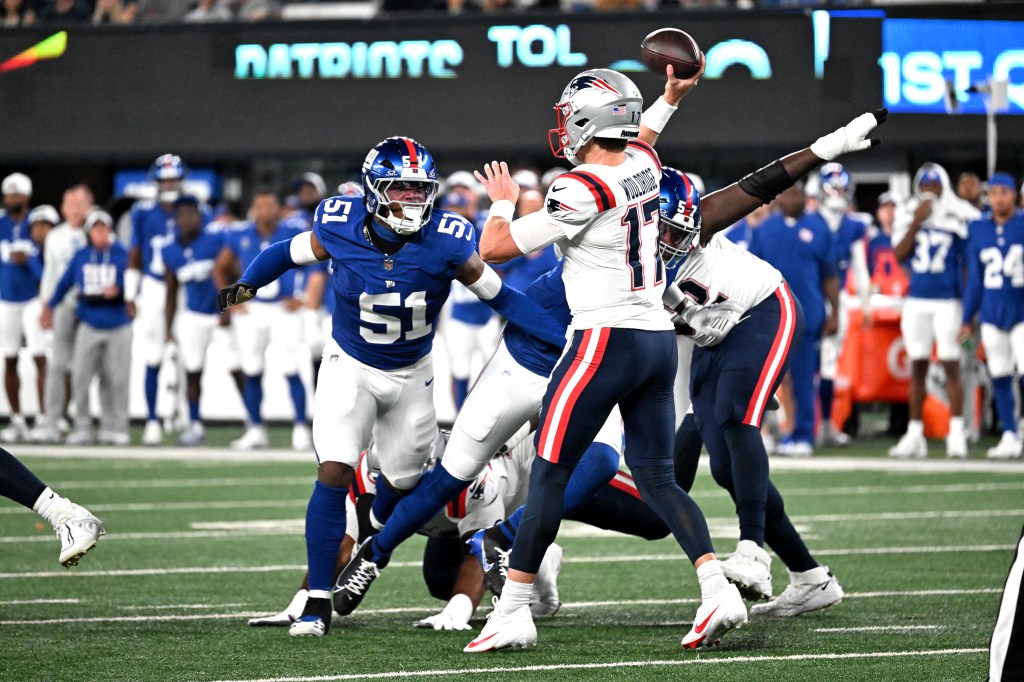 Carter under pressure during a preseason game
