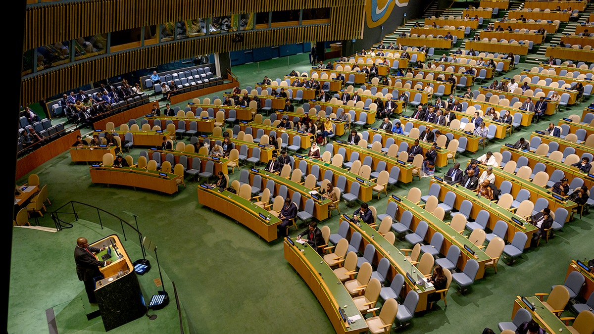 United Nations General Assembly at UN headquarters