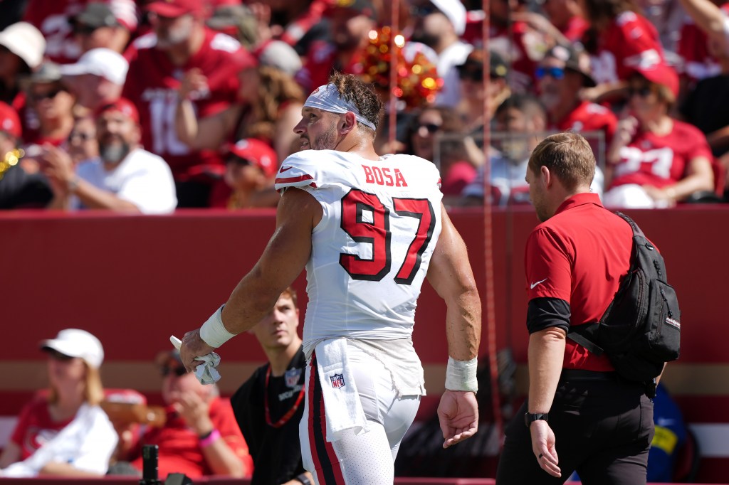 Nick Bosa out for season with torn ACL as 49ers' injury woes deepen