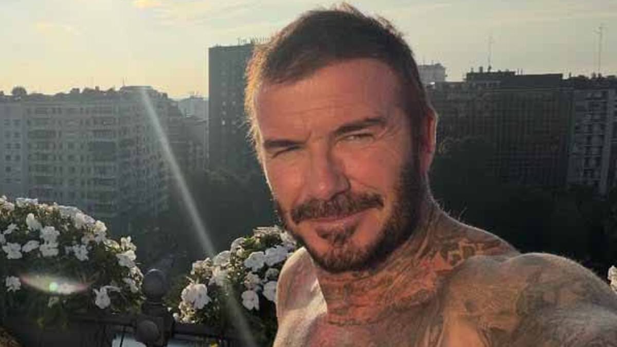 David Beckham hits Milan for BOSS show as Brooklyn faces Ryder Cup humiliation in New York