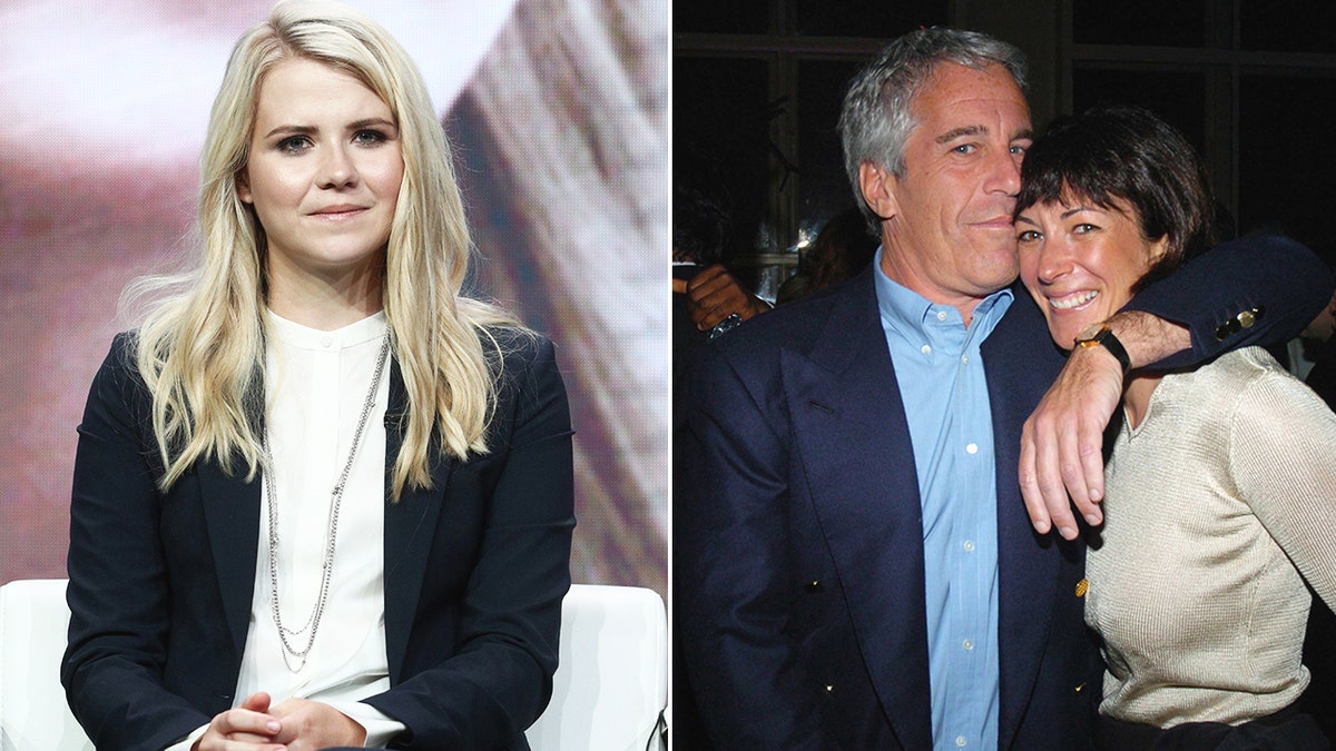 Elizabeth Smart with Epstein and Maxwell