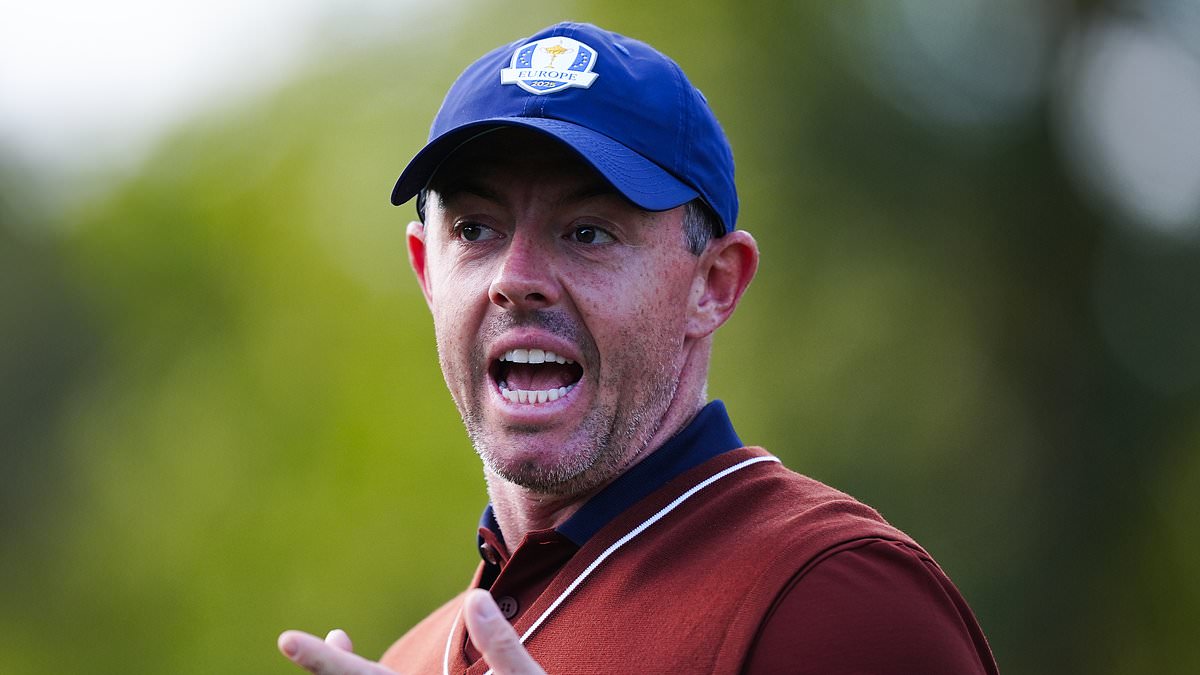 McIlroy tells Ryder Cup fans to 'shut the f*** up' in on-course outburst at Bethpage