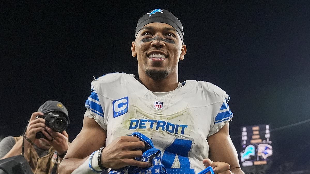 Lions beat Ravens 38-30 as Amon-Ra St. Brown's hot-mic moment draws attention