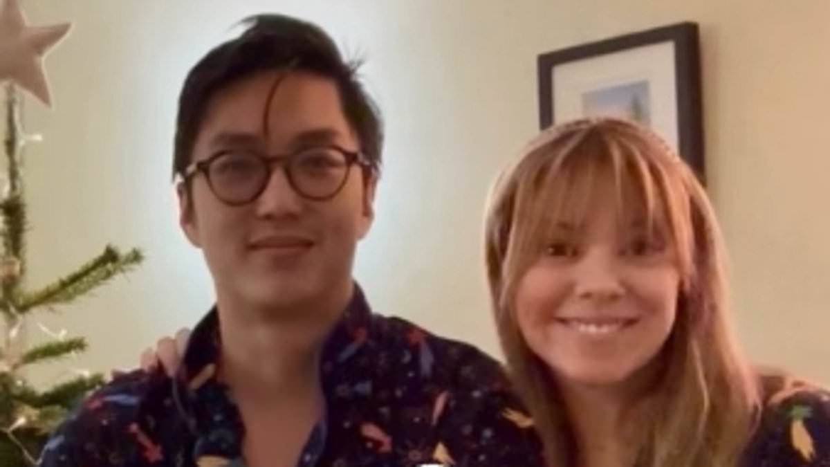 Liz McClarnon and Peter Cho share first Christmas as parents after early baby arrival