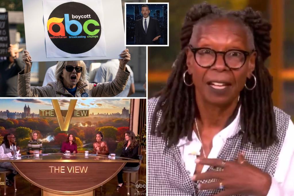 The View co-hosts break silence on Jimmy Kimmel suspension