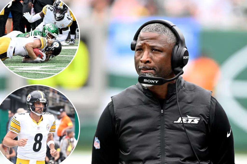 Aaron Glenn's debut ends in 34-32 loss, but coach's message underscores no tolerance for 'moral victories'