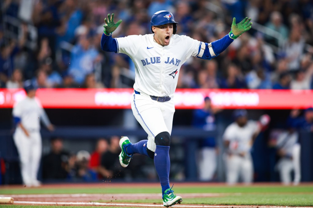 Blue Jays' Springer fumes after two botched calls as AL East race tightens