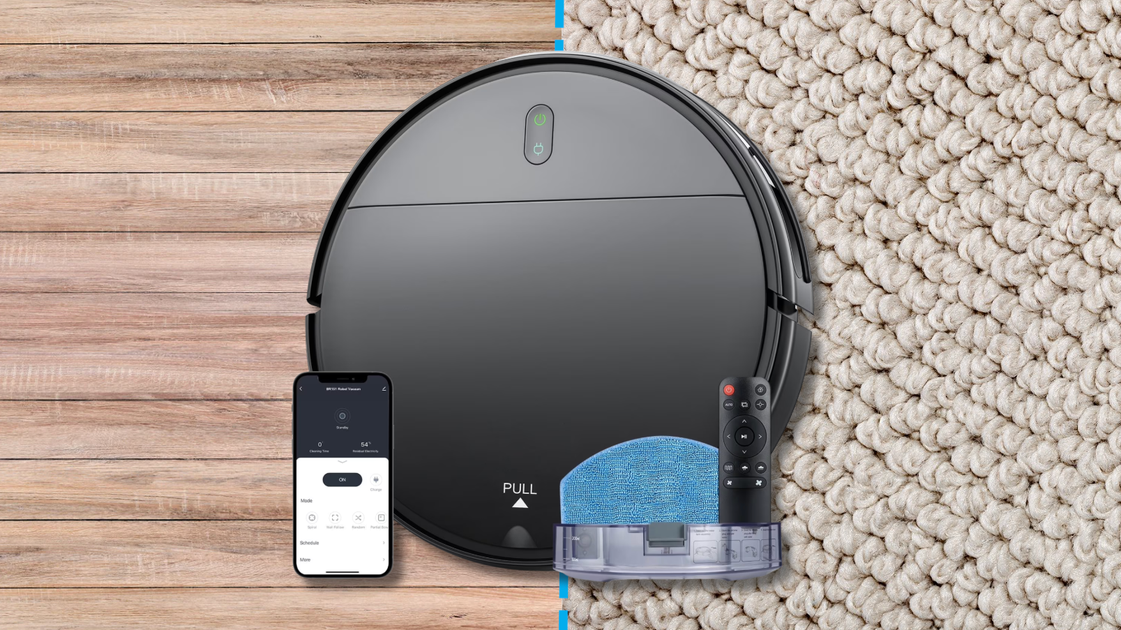 Reader-Favorite 2-in-1 Robot Vac-Mop Returns to Walmart for $99.58